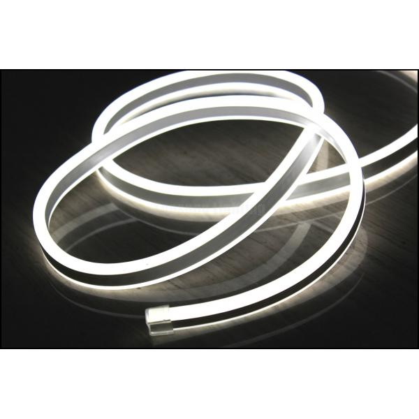 Quality cold white led flexible neon rope light 8.5*18mm double-sided neon sign China for sale