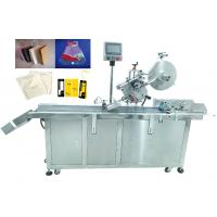 Quality 50Hz Automatic Mylar Pouch Plastic Bag Labeling Machine With Date Code Printer for sale