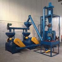 Quality 45KW Waste Tyre Recycling Machine Grinding Tires Into Crumb Rubber Line for sale