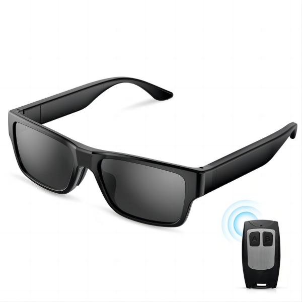 Quality 2.4G Remote Controller Mini Camera Video Sunglasses Taking Pictures Video Recording for sale