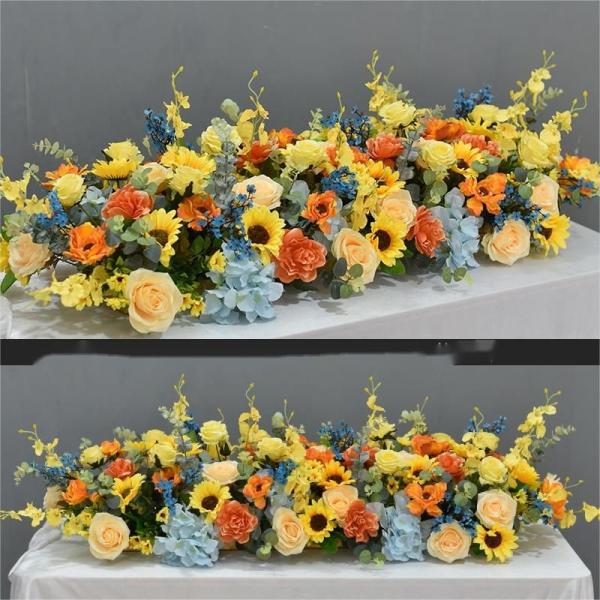 Quality Rectangular Artificial Flower Business Fake Bunch Of Roses Personalised for sale