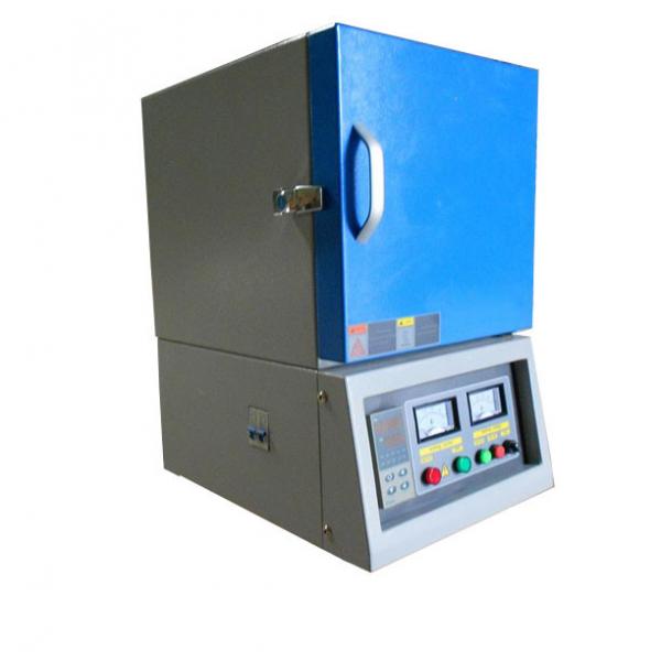 Quality 1.5KW 4.5L 1200C High Temperature Muffle Furnace 150 * 150 * 200mm Working Zone for sale