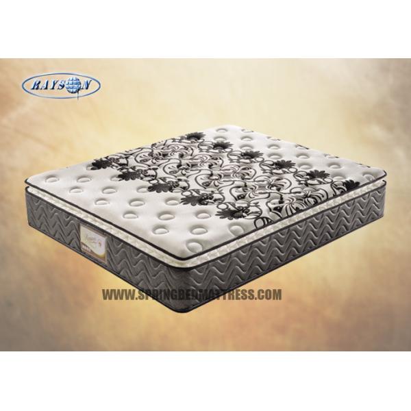 Quality 11 Inch Knitted Fabric Cover 3 Zoned Latex Mattress With Spinal Care System for sale