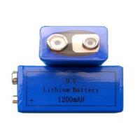 Quality 1200mAh Capacity Lithium MNO2 Battery , Primary Li MnO2 AA Manganese Batteries for sale