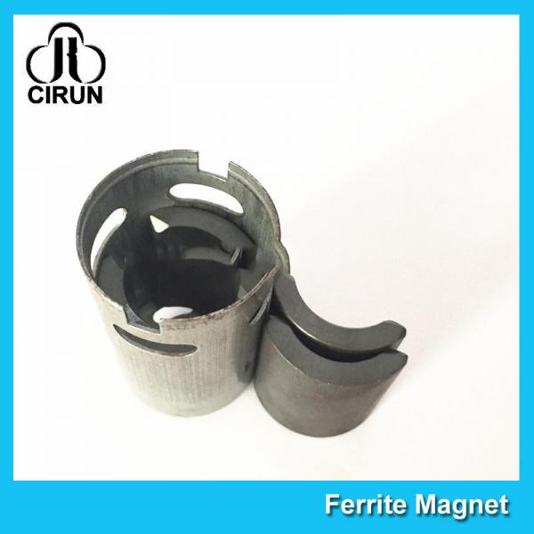 Quality Y30 Y40 free energy arc shape hard ceramic magnet for motor 540 550 775 for sale