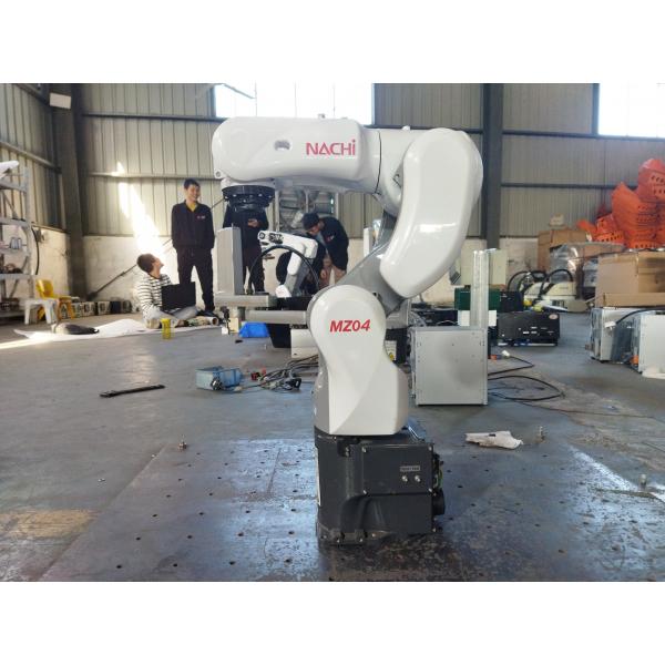 Quality 6 Axis Used Industrial Robot NACHI MZ04 541MM Reach With CFD Controller for sale