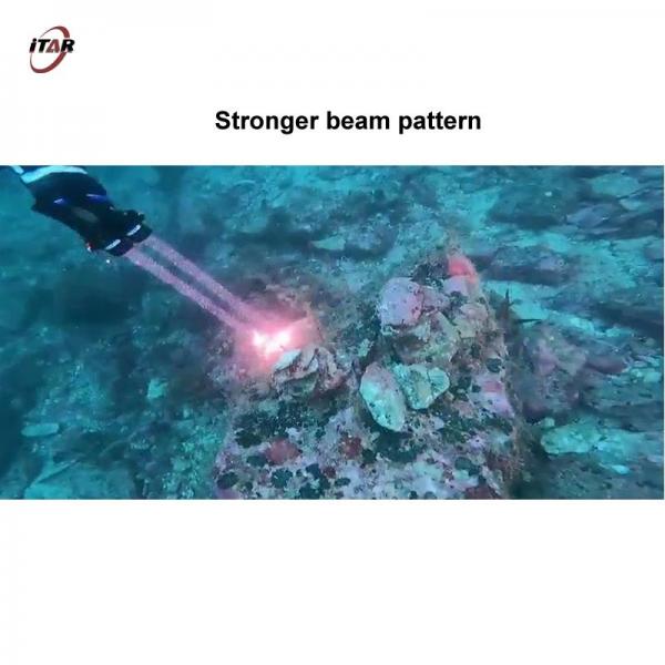 Quality 9W White Laser Scuba Dive Lights For Underwater Aluminum Alloy Material for sale