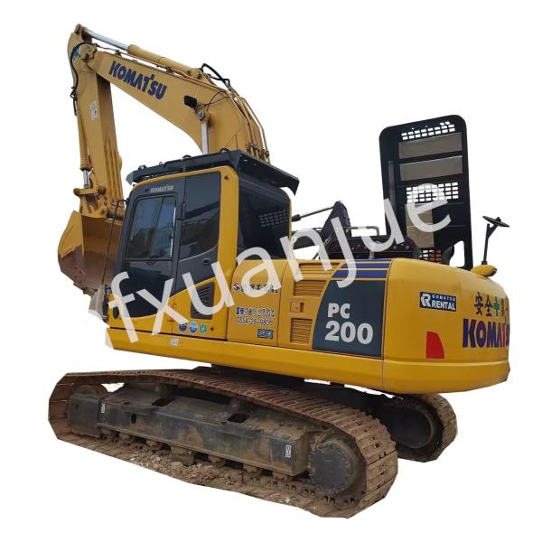 Quality 19500kg Used Komatsu Excavator PC 200 6.69L 110kW for sale