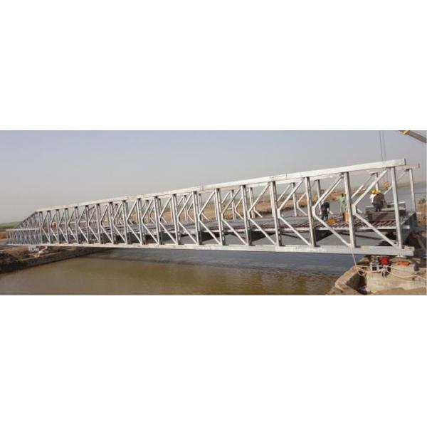 Quality Custom Permanent Steel Structure Bridge Steel Deck With Good Stability for sale