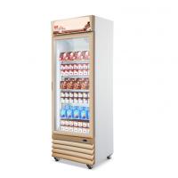 China Commercial Frost Free Glass Door Upright Freezer For Ice Cream factory