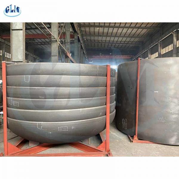 Quality PED Spherical Asme Flanged And Dished Head For Boilers Pressure Vessels 2mm for sale