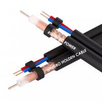 Quality 50 Ohm Solid Bare Copper Rg6 Coaxial Cable 1000 Ft For Satellite Receiver for sale