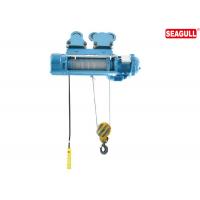 China Warehouse Wharf Electric Chain Hoist With Trolley / 10T Wire Rope Pulling Hoist factory
