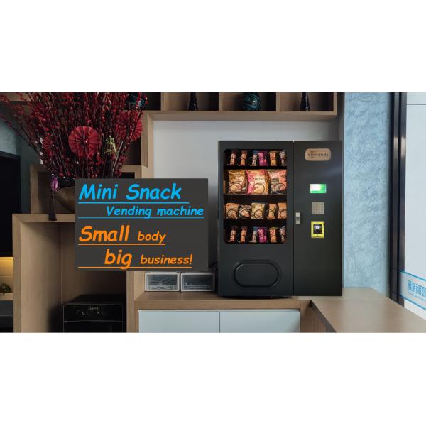 Quality 1 Meter Mini Vending Machine For Mobile Accessories Black Color Small Snack Vending Machine for sale