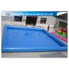 China Summer Party Inflatable Family Swimming Pool , Large Portable Swimming Pool For Rent factory