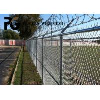 China Powder Coated 4mm Home Security Fencing With Spikes factory