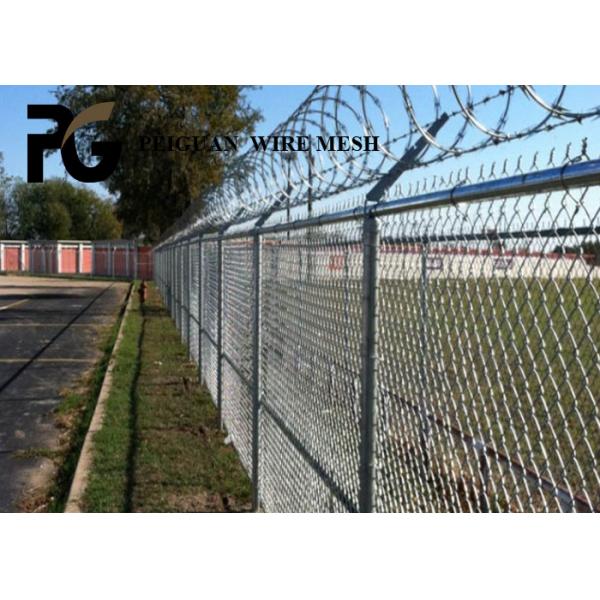 Quality Powder Coated 4mm Home Security Fencing With Spikes for sale