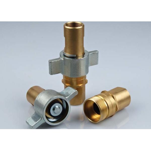 Quality 1 Inch Threaded Female Coupling Connect Under Pressure Hydraulic KZE-BB In Brass for sale