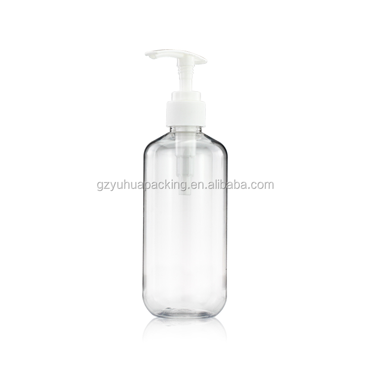 Clear 300ml Empty Plastic Pump Bottles PET For Hand Sanitizer And Alcohol