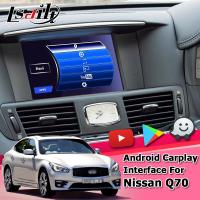 China Android Auto Navigation Carplay Interface For Infiniti Q70 / M25 M37 Fuga Support Youtube factory