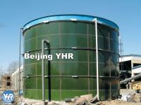 China Glass Fused Steel Biogas Digester Septic Tank 500 KN / Mm Elasticity factory