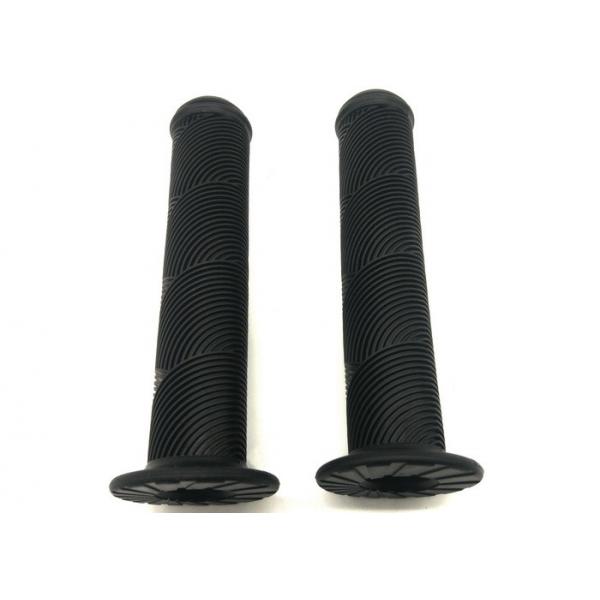 Quality 145mm Length Trick Bike Parts , BMX Handlebar Grips With Plastic End Plugs for sale