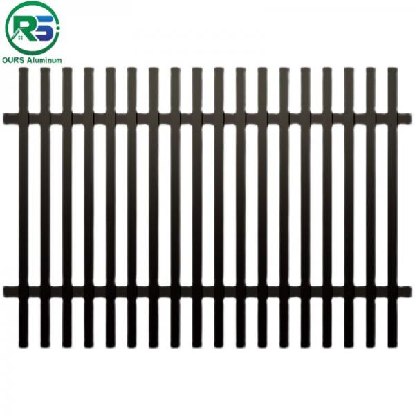 Quality Backyard Garden Aluminum Privacy Fence For Stylish Low Maintenance for sale