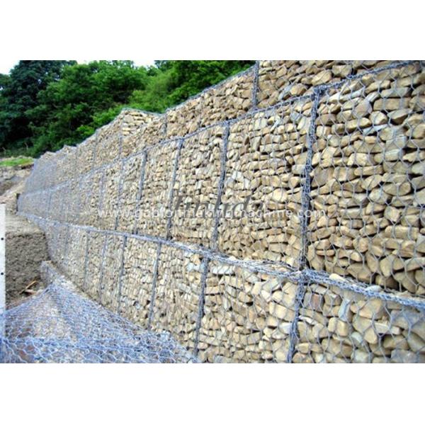 Quality Rust Proof Gabion Box Hot Dip Galvanized Low Carbon Steel Wire Gabion Mesh Cage for sale
