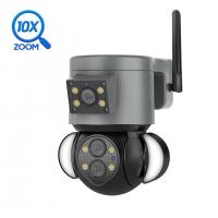 Quality Waterproof Outdoor PTZ Camera 4MP 10X Optical Zoom WiFi Two Way Audio for sale