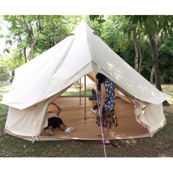 Quality 10 Person Luxury Bell Tent 4M For Camping , Trekking , Mountaineering for sale