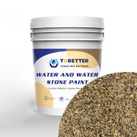 Quality Imitation Granite Stone Finish Texture Paint Water And Water Waterborn Similar for sale
