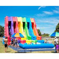 China Commercial Kids Inflatable Water Slide Playground Jumping Bouncer factory