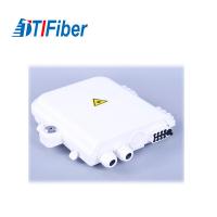 China Plastic SMC Fiber Optic Distribution Box 16 Core SC Waterproof FTTH PLC Splitter factory
