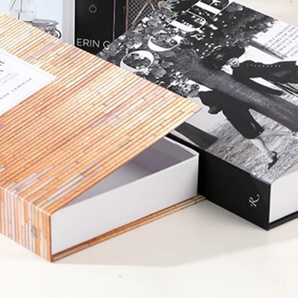 Quality Magnetic Paperboard Durable Book Cardboard Boxes For Decoration for sale