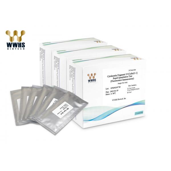 Quality CK19 CYFRA21-1 IVD Rapid Test Kit IFA Colloidal Gold POCT Diagnostic Reagent Cassette for sale