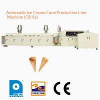 Quality Less Gas Consumption Fully Automatic Wafer Production Line 6000 Standard Cones / for sale