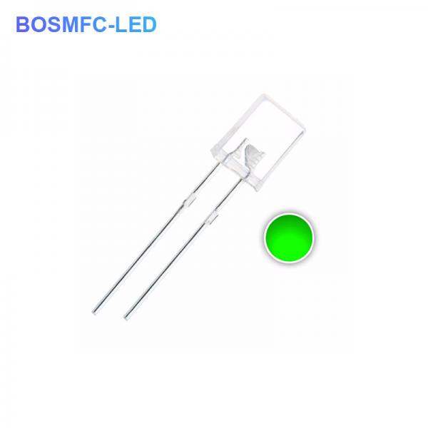 Quality 20mA Green Through Hole LED Diode Multipurpose 2X5X7mm For Lamp for sale