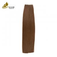 China Remy Tape In Hair Extension 100% Human Hair For Caucasian factory