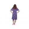 China Water Print Womens Summer Nightwear Ladies Cotton Pyjamas Night Skirt factory