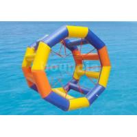 China Colorful Inflatable Water Roller Wheel for Water Park for sale