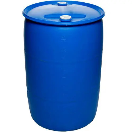 Quality 200L Chemical Storage Containers Reusable HDPE Blue Oil Barrel for sale