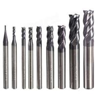 China 1 Inch Precision Custom Square End Mill 55 Hrc 65 Hrc Milling Tools factory