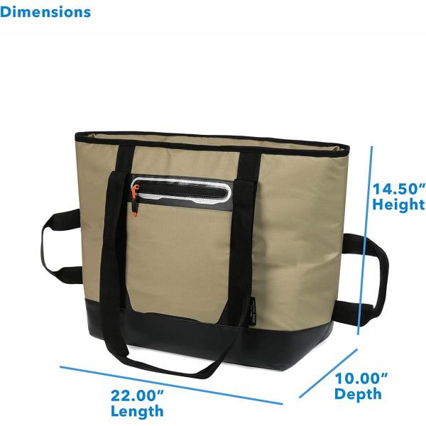 Quality Insulated Polyester Cooler Bag Camping Lunch Aluminium Foil 30 Can Backpack for sale