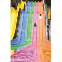 China wonderful rainbow slide fiberglass water slide for amusement park for sale