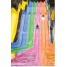 China wonderful rainbow slide fiberglass water slide for amusement park factory