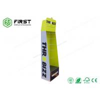 China Custom Printed Logo Folding Pop Up Cardboard Display , Cardboard Display Stands With Hook factory