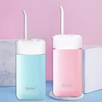Quality Mini Design Collapsible Water Flosser Electric Water Flosser Oral Irrigator With for sale