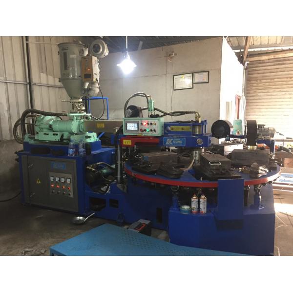 Quality Rotary TPU PVC Injection Molding Shoe Machine 6 Stations Single Color for sale