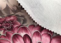 China Flower Printed 100% Polyester 280GSM Sofa Velvet Upholstery Fabric factory