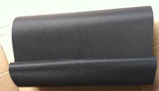 Quality 2000mm -3000mm Width Black Color PVC Conveyor Belt For Treadmill Machine for sale